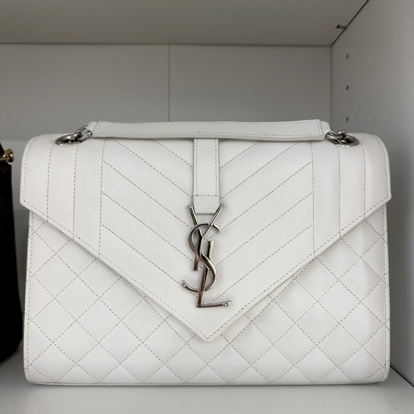 SOLD! Authentic YSL medium envelope bag - Picture 3 of 17